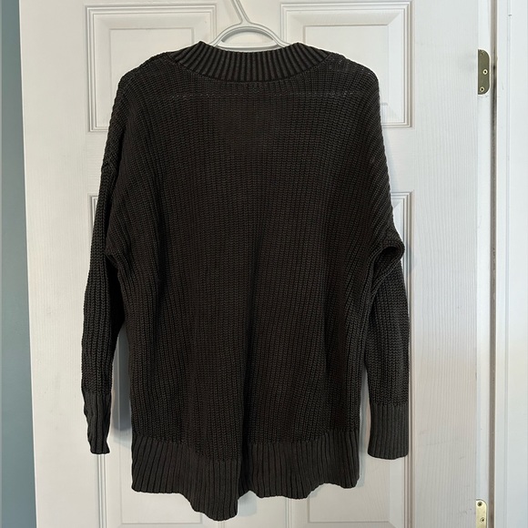 Aerie Scoopneck Cotton Sweater - Picture 5 of 7